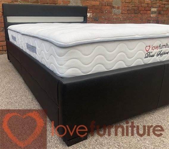 Asteroid Leather King Size Bed