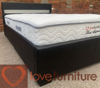 Asteroid Leather King Size Bed