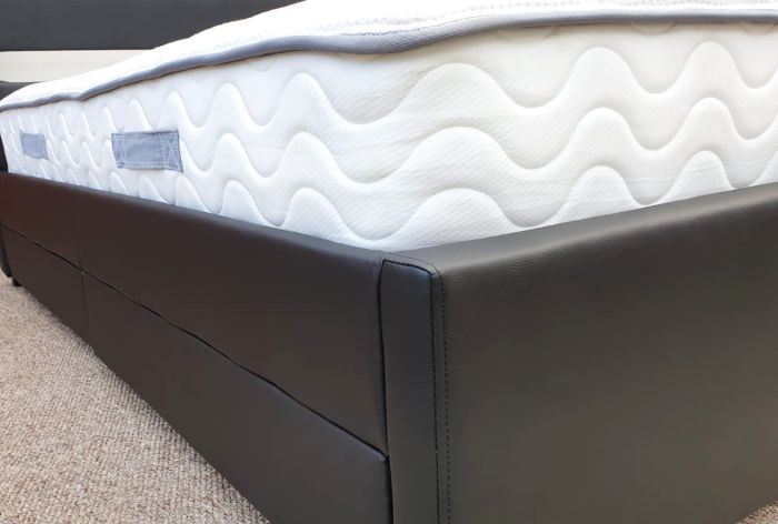 Asteroid Leather King Size Bed