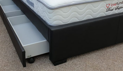 Asteroid Leather King Size Bed