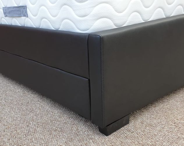 Asteroid Leather King Size Bed