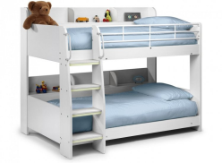 Triple steps bunk bed white
